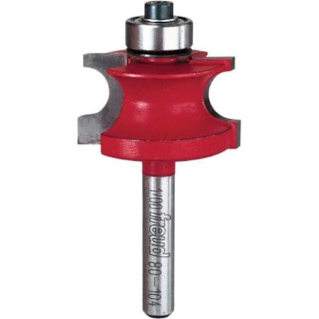 Freud 1-1/4 in. D X 1/4 in. X 2-5/16 in. L Carbide Traditional Beading Router Bit 80-104