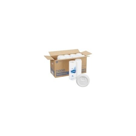 Dixie Lids, Dome, Plstc, 10/12/16 Oz 10PK DXE9542500DXCT