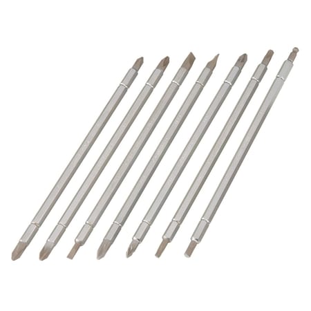 Genius Tools 1/4in Hex Shank, PH 1 - 0.6x4.0 Reversible blade 502114