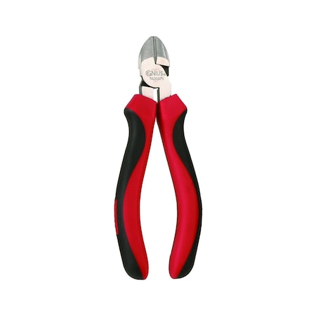 Genius Tools Diagonal Cutting Pliers, 6in L Soft Handle 550607S