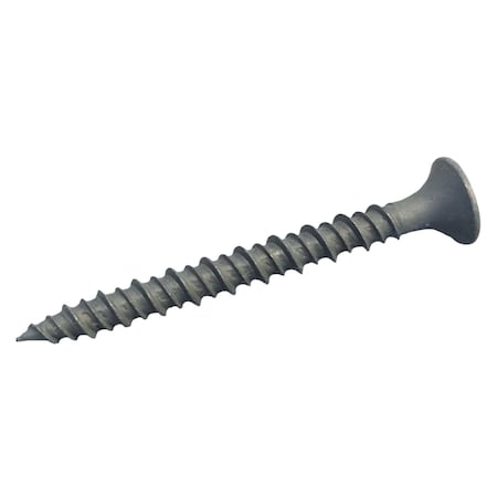 Trufast #8 x 3 in Grip-Deck HiLo Screw Steel Exterior Ceramic Wood Metal Fastener Phillips Drive, 1000PK FHL08-3000