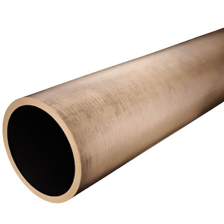 Southern Copper C932 Bearing Bronze Tube 8.5 x 6.5 in Outside Diameter x Inside Diameter 72.0 in Length C932TUBE8500-6500-72