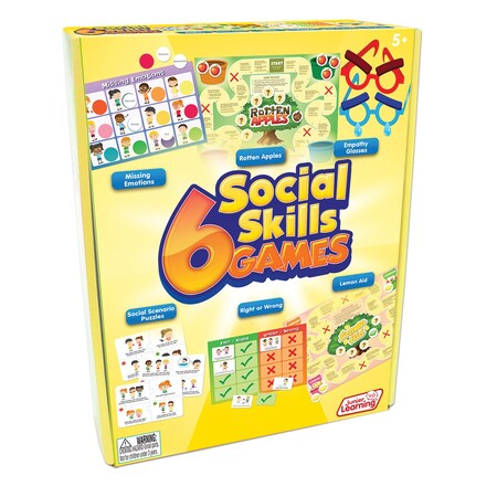 Junior Learning 6 Social Skills Games JL413