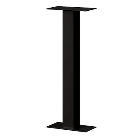 Patioplus Salsbury Standard Pedestal-Bolt Mounted For Roadside Mailbox-Black PA509296