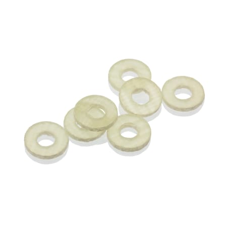 Zoro Select Flat Washer, For Screw Size #3 , Fiberglass Green Tan Finish Z8302