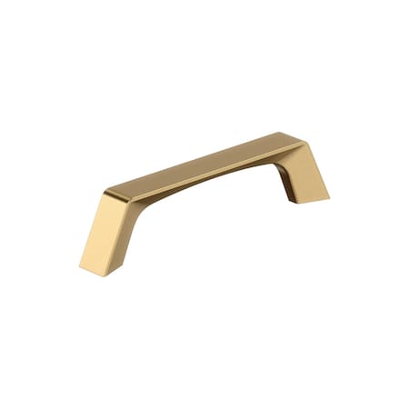 Amerock Evolve 3-3/4 inch (96mm) Center-to-Center Champagne Bronze Cabinet Pull, 25PK 25VMP37071CZ