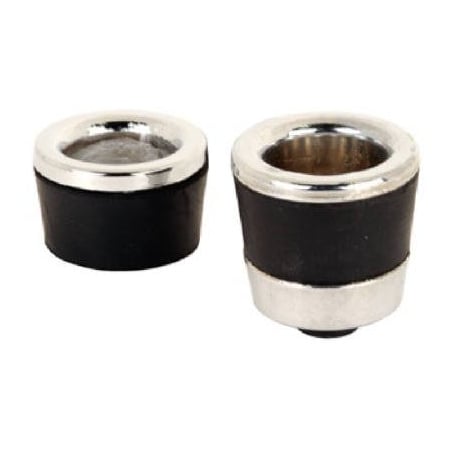 Prime-Line DOOR FINGER PULL SET BLK M 6099