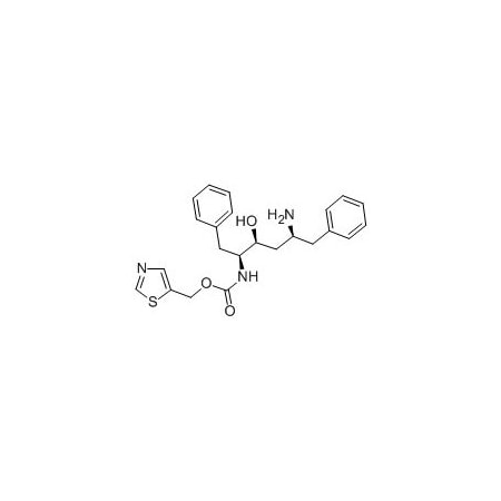 Ak Scientific Thiazol-5-ylmethyl ((2S, 3S, 5S)-5-amino-3-hydroxy-1, 6-diphenylhexan-2-yl)carbamate (100mg), CAS 1441 W3146-100mg