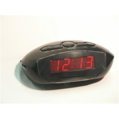 Sonnet LED Alarm Clock Radio 2 USB Port-1.0A for Smart Phone - 3.1A For Tablets SO460599