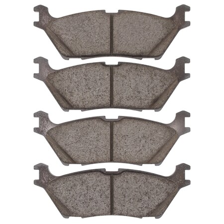 Dynamic Friction Co DFC 5000 Advanced Brake Pads - Ceramic 1551-2383-00