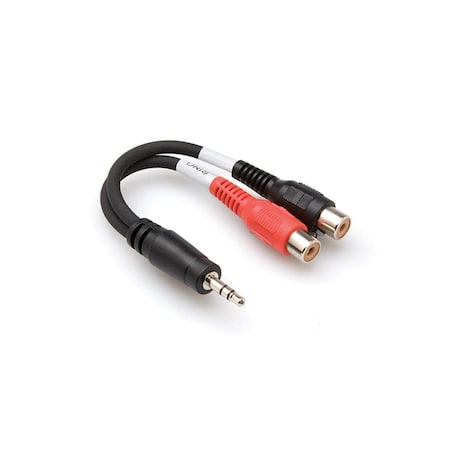 Maxpower HOSA TECHNOLOGY  3.5 mm TRS to Dual RCAF Stereo Breakout MA526400