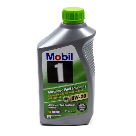 Mobil 1 0W20 Synthetic Advanced Fuel Economy Motor Oil - 1 qt. MOB105891-1