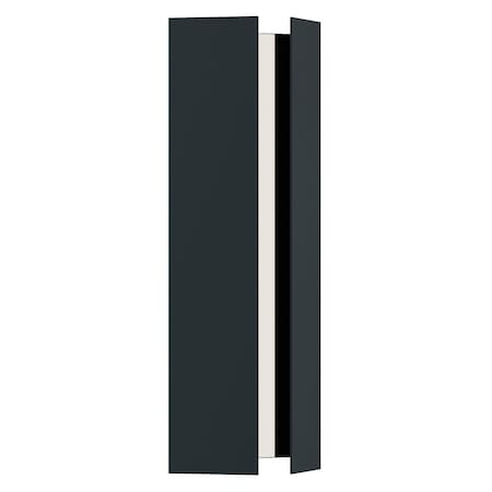 Afx Ryan 24in LED Outdoor Sconce, Black RYNW0624LAJUDBK
