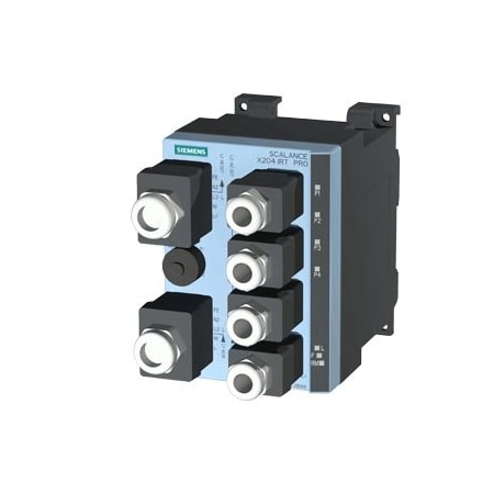 Siemens SCALANCE X204IRT PRO managed IE IRT switch with degree of protection 6GK5204-0JA10-2BA6