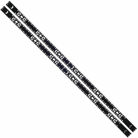 Eaton Tripp Lite Series SmartRack Rack Enclosure Single-Width Vertical Equipment Management Bars, 45U, 1 SRVRTBAR45SGL