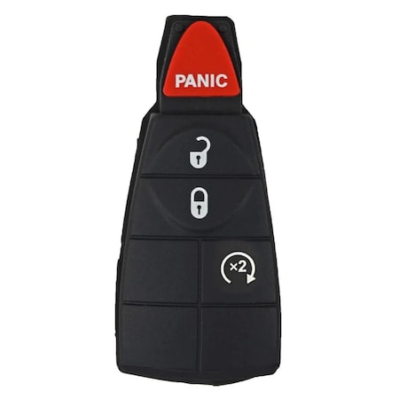 Aks Keys 2008 - 2013 New Remote Fobik Key Keyless Fob Rubber Pad Buttons For Dodge Chrysler & Jeep / 4B RP-CHRYS-21