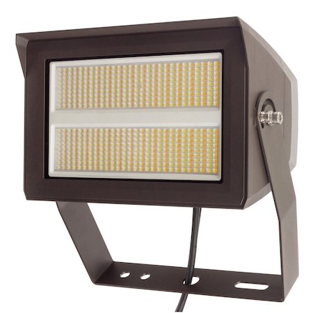 Maxlite SLIM FLOOD, LOW EPA, 200W/180W/150W 120-277V, WIDE, WATTAGE/CCT SELECTABLE, BRONZE MSF200EUW-WCSBYCBPR7