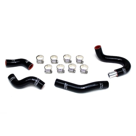 Hps Performance High Temp Reinforced Silicone Heater Coolant Hose Kit, Black,  57-1436-BLK