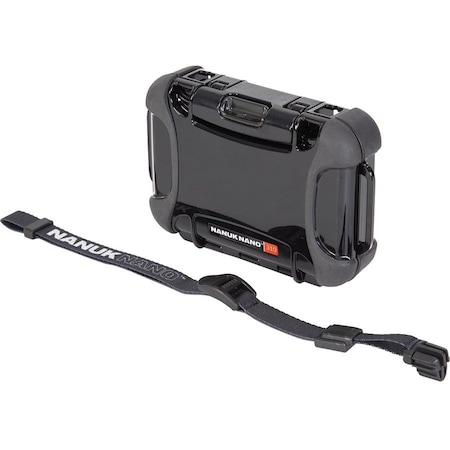 Nanuk Cases Black Micro Case, 5.9"L x 4.3"W x 1.7"D, PK10 310-0001