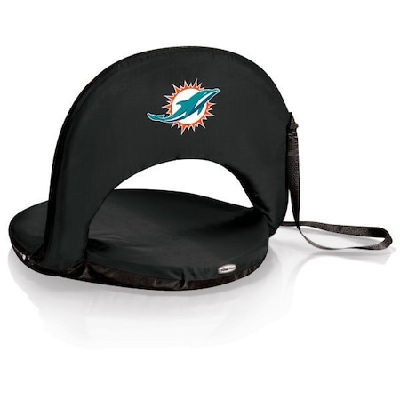 Picnic Time Family Of Brands NFL Miami Dolphins - Oniva Portable Reclining Seat 626-00-179-174-2