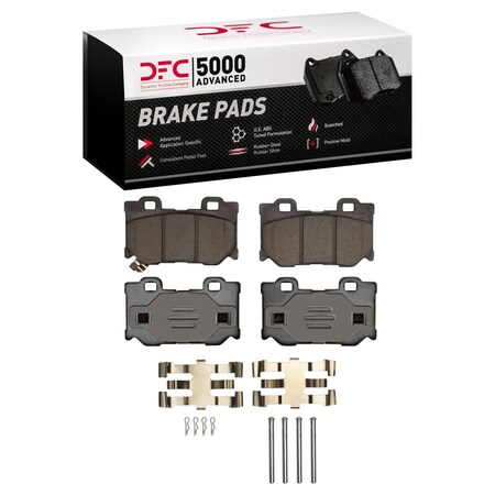 Dfc 5000 Advanced Disc Brake Pad Set,  1551-1347-01