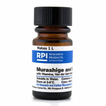 Rpi Murashige and Skoog Medium w/ Vitamins, Van der Salm, 1 L M70400-1.0