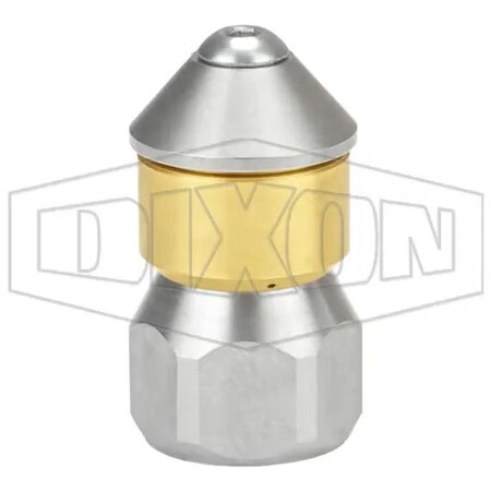 Dixon 3/8IN FEM BSPP, 5 ORIFICE, 303 SS BR RING,  SWNZ380-050