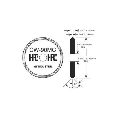 Hpc Cutter Wheel New CW-1011