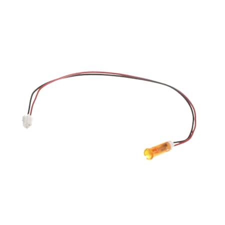 Hestan Commercial Indicator Light with Wire Leads, Oven, Amber 005359
