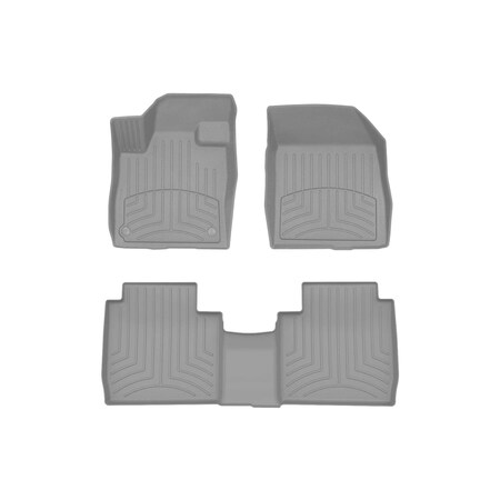 Weathertech Grey, Front and Rear FloorLiner HP 461868-1-2IM