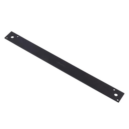 Homepage 17 x 1.5 x 0.125 in. Steel Strap Brace, Black HO2742328