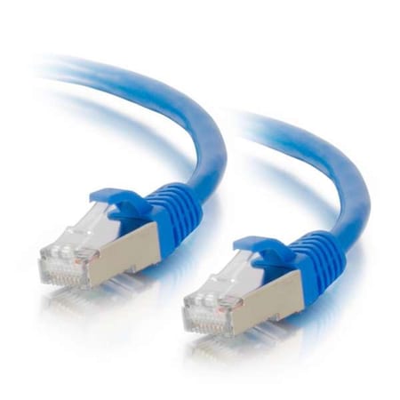 Fasttrack 2 ft. Cat6a Snagless Shielded-STP Ethernet Network Patch Cable - Blue FA260374