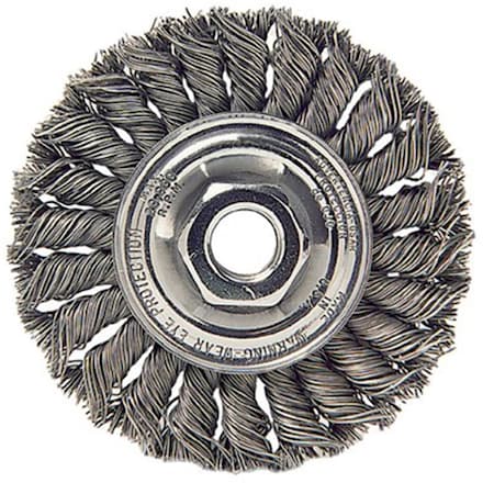 Light House Beauty St-6 6 Inch Stnd Twist Wirewheel .023 5-8 Inch-11 A.H. LI433383