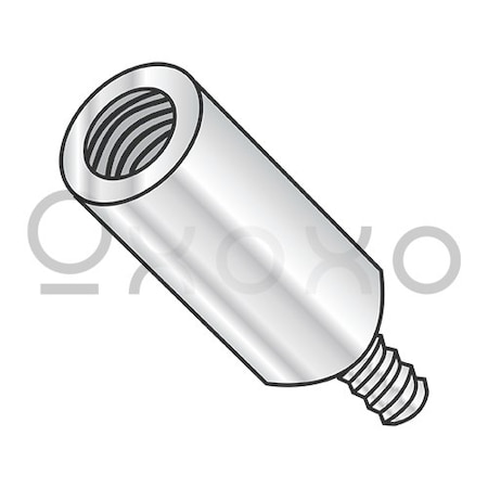 Oxoxo 4-40X3/8 Three Sixteenths Round Male Female Standoff Aluminum, 1000PK 249951