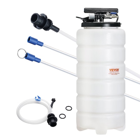 Vevor Fluid Extractor Pneumatic or Manual Oil Change Vacuum Pump 4 Gallons/15L YS-087B
