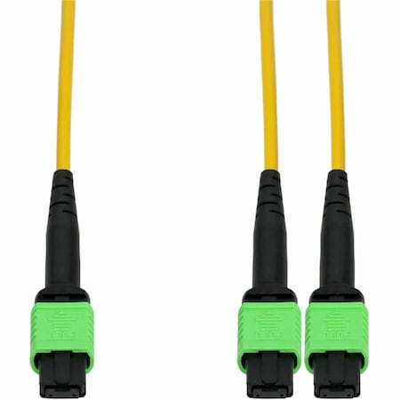 Add-On 3M MPO/APC TO 2XMPO/APC YELLOW OS2 LSZH 12-STRAND FIBER PATCH CABLE MFP7E40-N003-AO