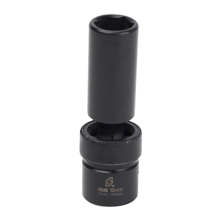 Sunex 1/2 in Drive 16Mm Deep Universal Impact Socket 216UMD