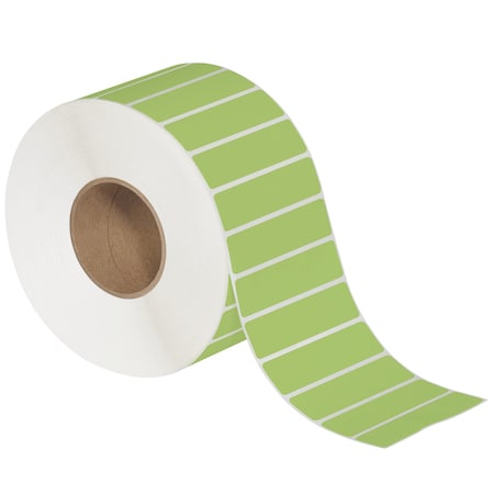 Tape Logic 4 x 1in Green Direct Thermal Labels THL555