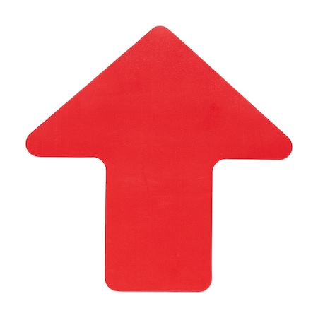 Brady ToughStripe Max Floor Marking Arrow 2 in W x 5 in H Red, 20PK 177145