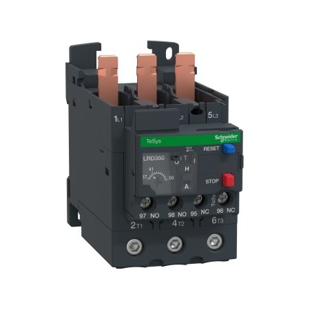 Square D Thermal Overload Relay, 1NC/1NO, 37 A Min current, 50 A Max current, 690V AC LRD350