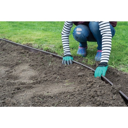 Master Mark Original 3.5'' H. x 20 Ft. L. Black Recycled Plastic Lawn Edging 23920