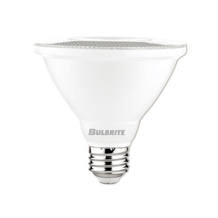 Bulbrite 75 Watt Equivalent PAR30SN Dimmable Medium Screw LED Light Bulb Cool White Light 4000K, 4PK 861723