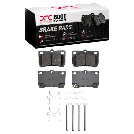 Dfc 5000 Advanced Disc Brake Pad Set,  1551-1113-02