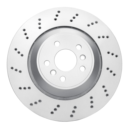 Dynamic Friction Co DFC GEOSPEC Coated Rotor - Drilled 624-31188D