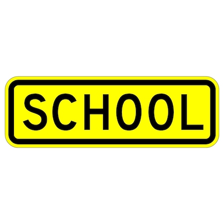 Sign Solutions Usa Traffic Sign, 12 in Width, Aluminum Sign, Horizontal Rectangle DUS12DYE1206S4-3P