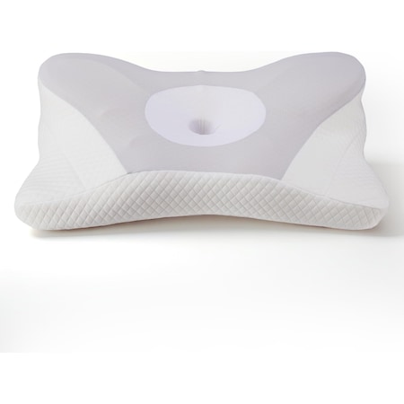 Simple Deluxe Cervical Pillow for Neck and Shoulder Support, Odorless for Pain Relief, Ergonomic Memory Foam Cont 3A88HKPILONECKQUEENGRY