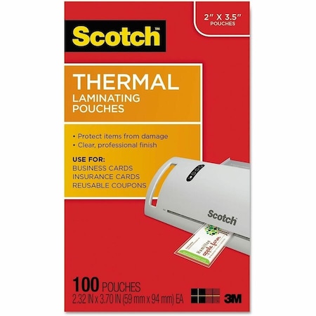 Scotch Pouch, Thermal, 5mm, Clear, PK100 TP5851100