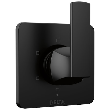 Delta Velum 6-Setting 3-Port Diverter Trim In Matte Black T11937-BL