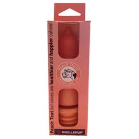 Jdj Solutions Job Valve PINK PEACH TEAT THREADED PT-THREADEDPINK