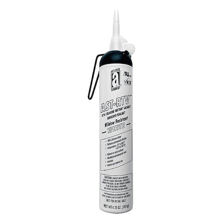 Anti-Seize Technology RTV Gasket Maker, White, 6.7 fl oz, Paste 27084